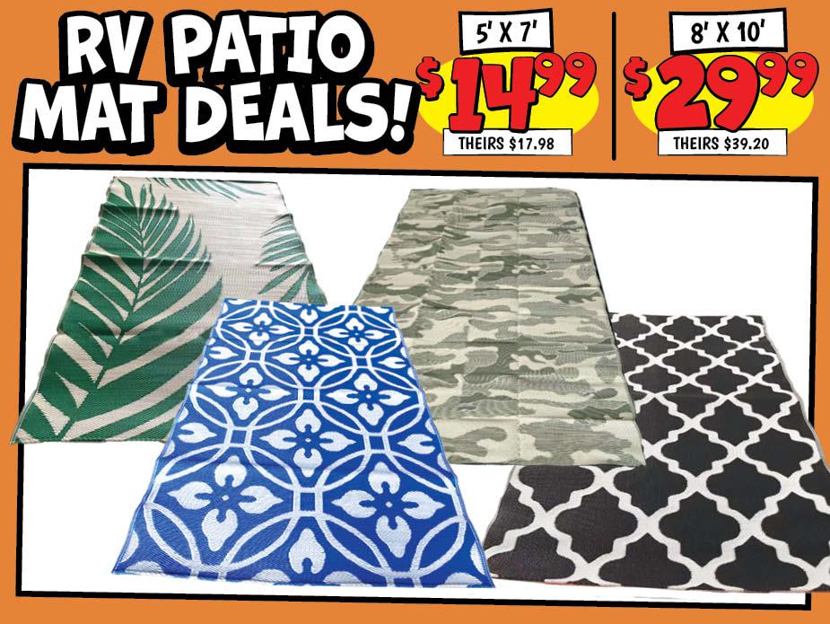 RV/Patio Mat Deals