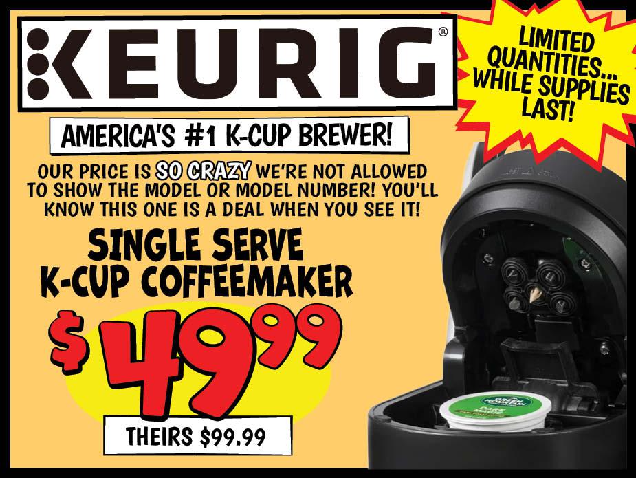 Keurig K-Cup Coffeemaker Deal!