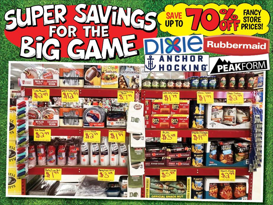 Super Savings for the Big Game