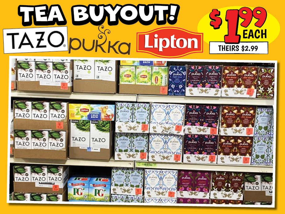 Tazo Lipton, and Pukka Tea Buyout