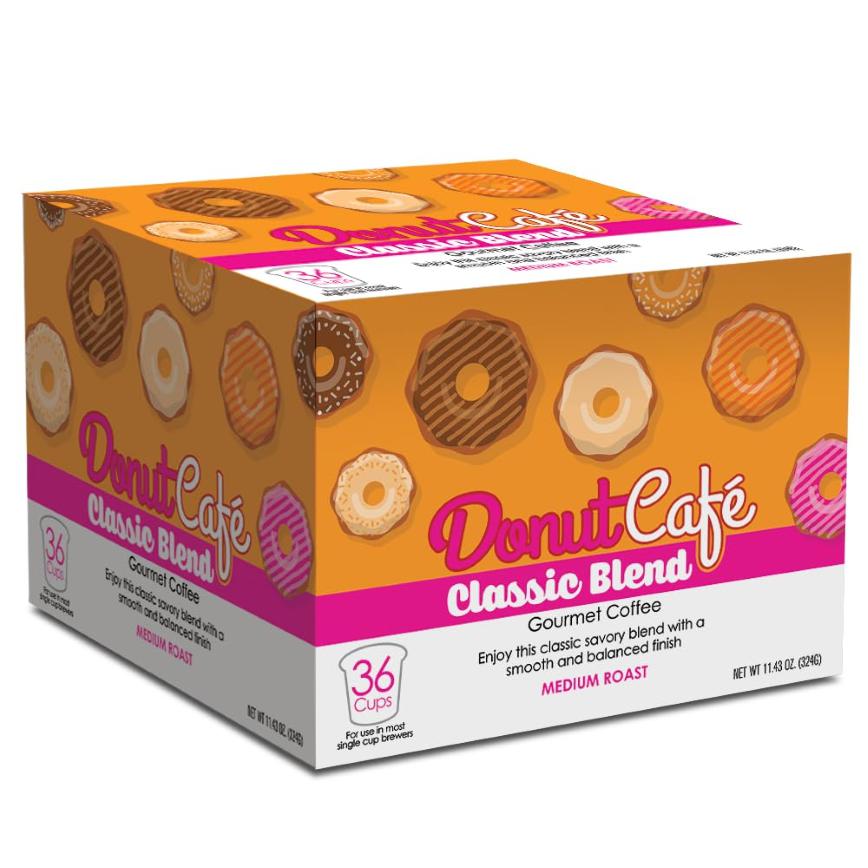 570887 Donut Cafe 36 Cup Classic Blend