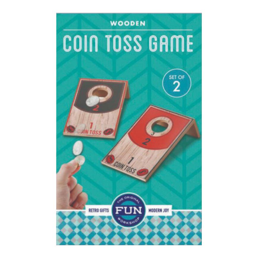 595471 Wooden Coin Toss Game