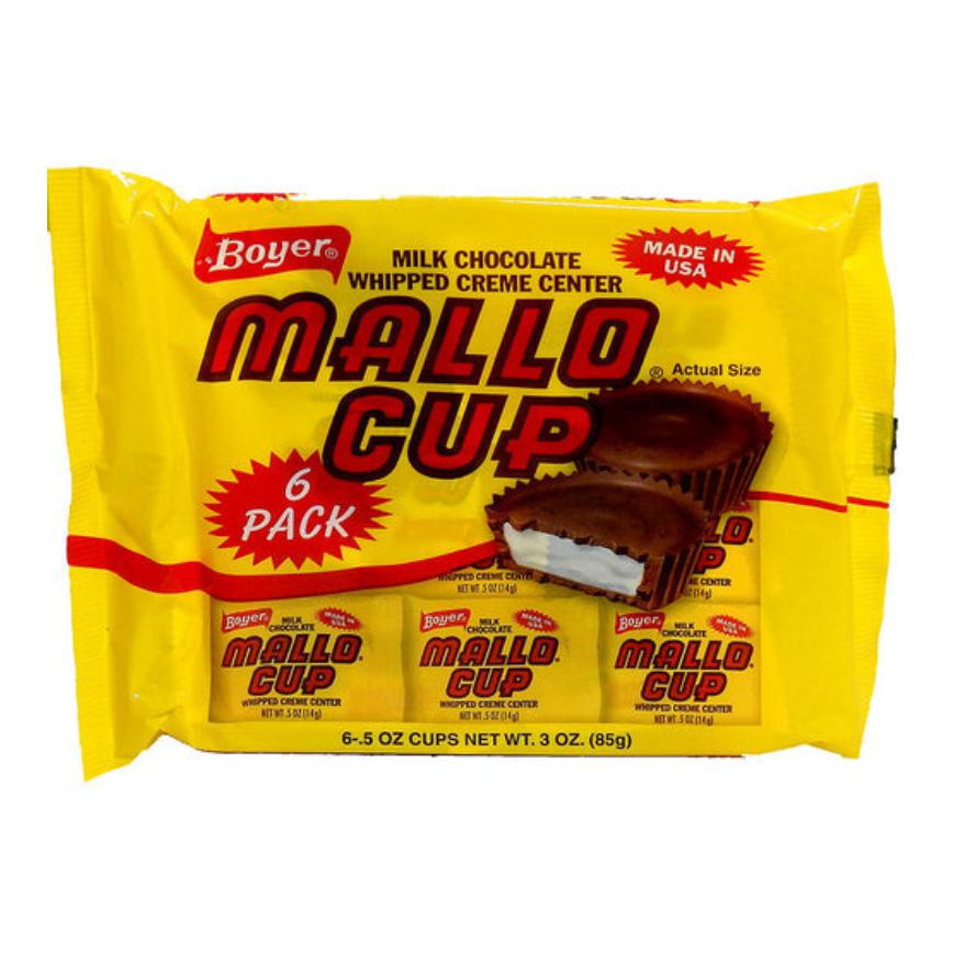 372965 Mallo 3 oz whipped creme cup 6 pack