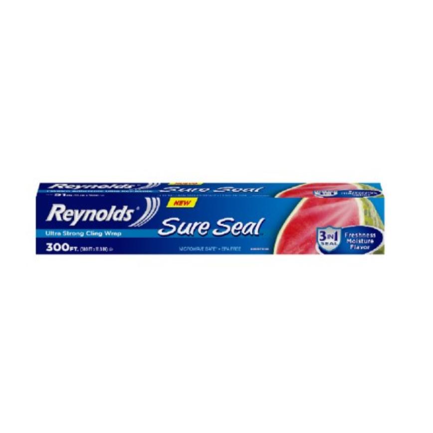 584166 Reynolds Sure Sealed Plastic Wrap