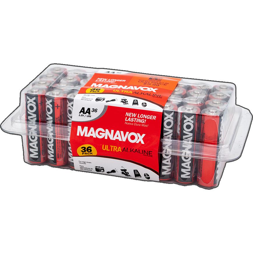 328085 Magnavox 36 ct AA batteries