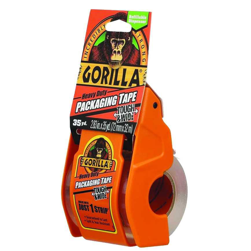 596621Gorilla Glue 3 Packing Tape with Dispenser