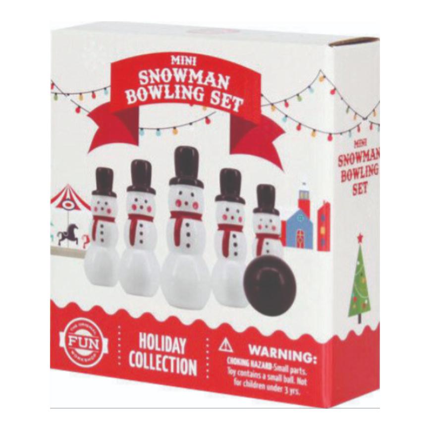 595507 Mini Snowman Bowling Set