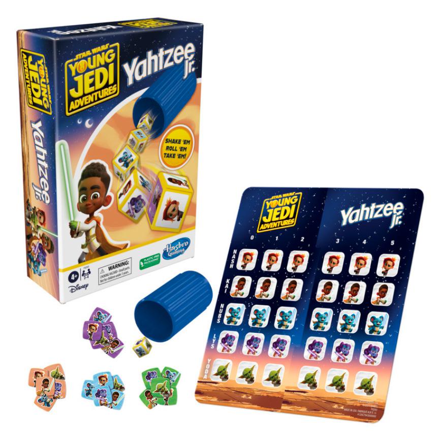 588347 Star Wars Young Jedi Adventures Yahtzee Jr