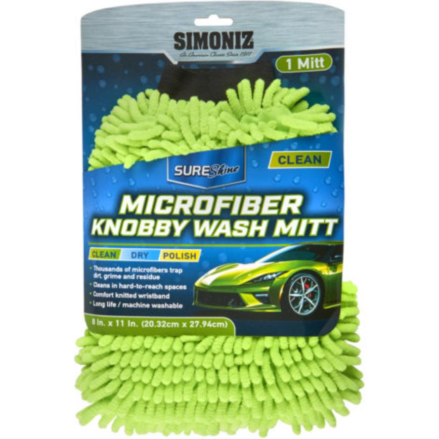 297657 Simoniz Microfiber Wash Mitt 