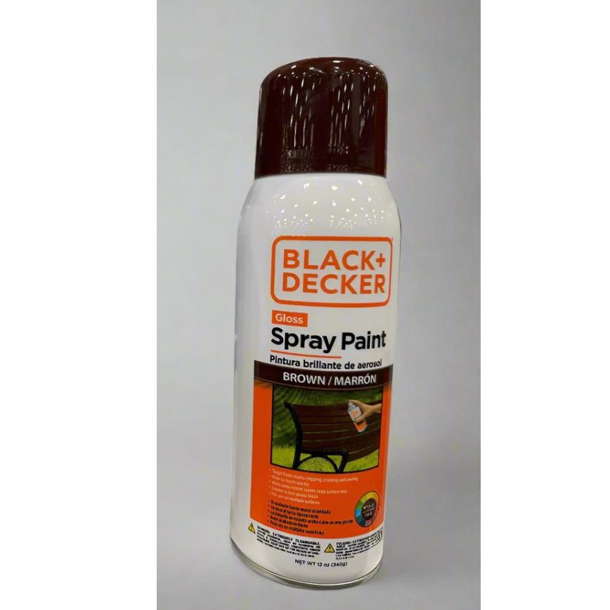 544709 Brown gloss spray paint 