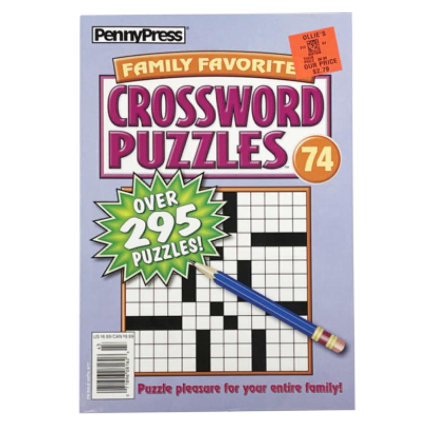 575687 Family Favorites Crossword Puzzles