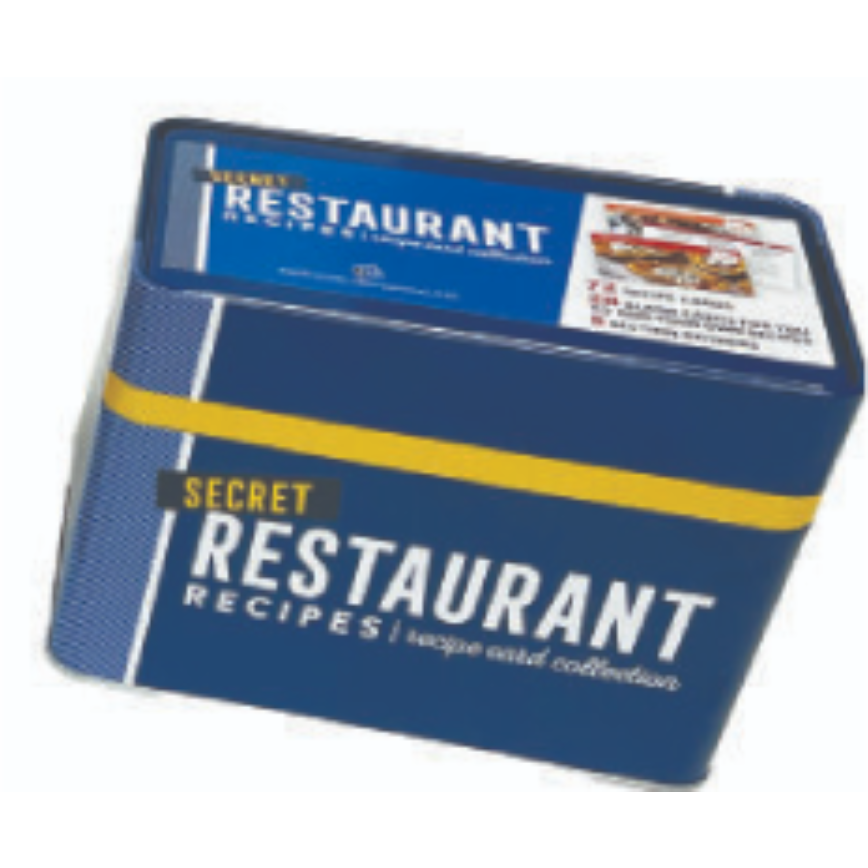 565991 Secret Resturant Tin