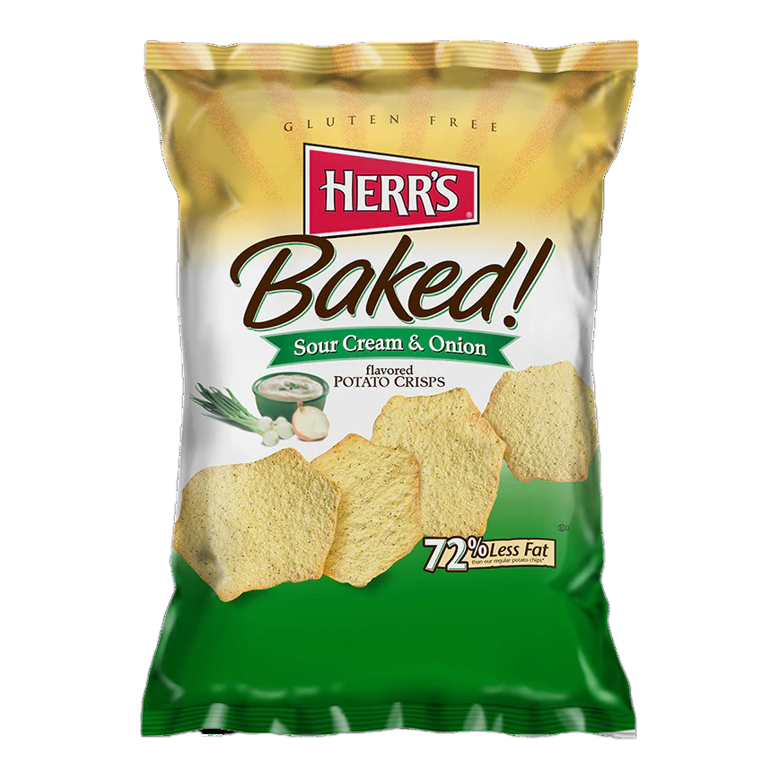 343645A7oz Herr&#39;s Baked Potato Crisps