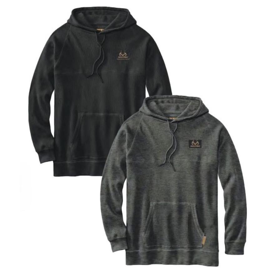 581490 Real Tree Men's Hooded Thermal Pullovers