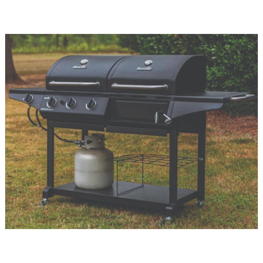 582736 Char-Broil Deluxe Combo Grill