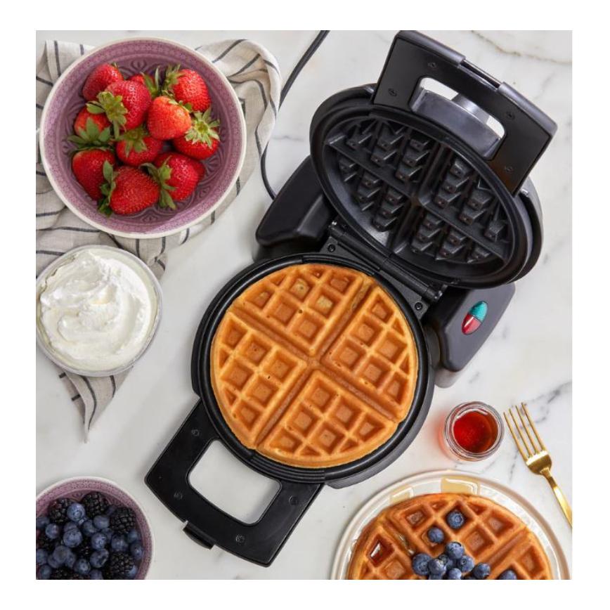 578468 Belgian Flip Waffle Maker