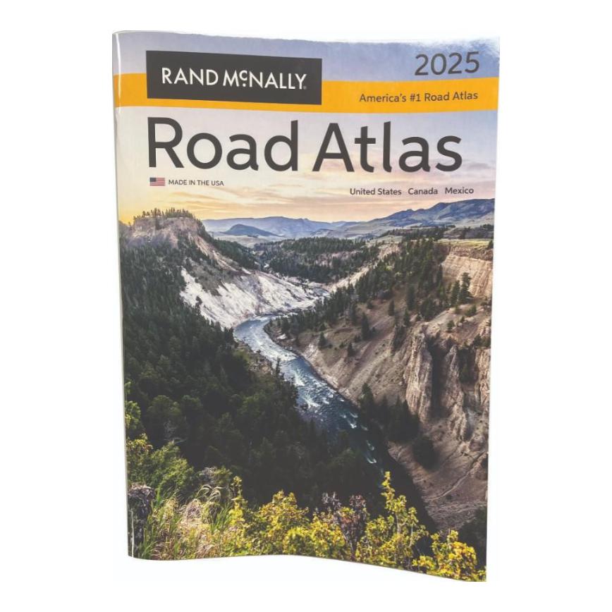 591440 Rand Mcnally 2025 Road Atlas 