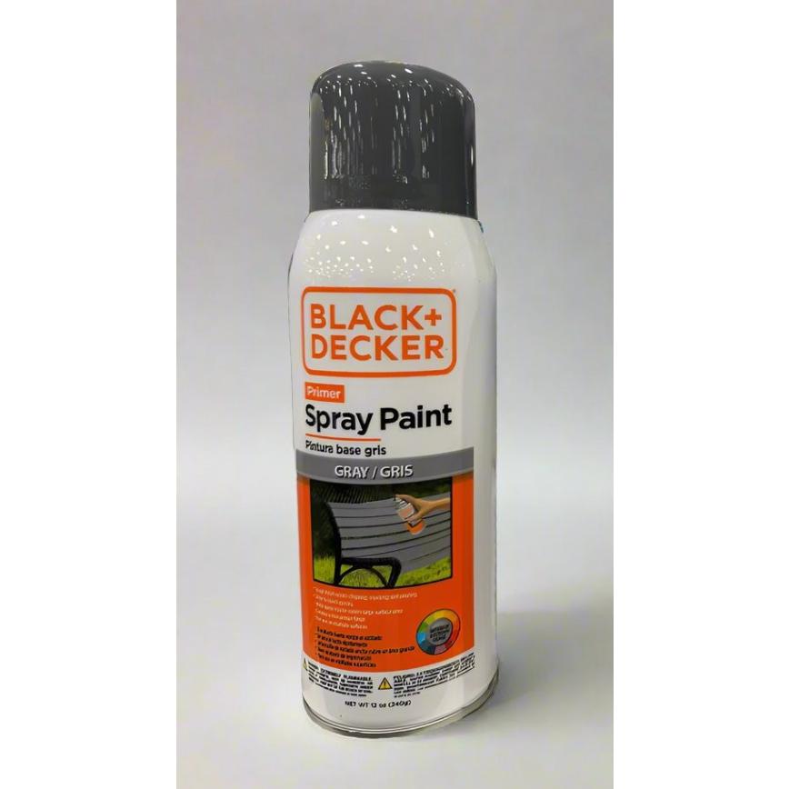 5447012 Black &amp; Decker Gray Primer 12 oz