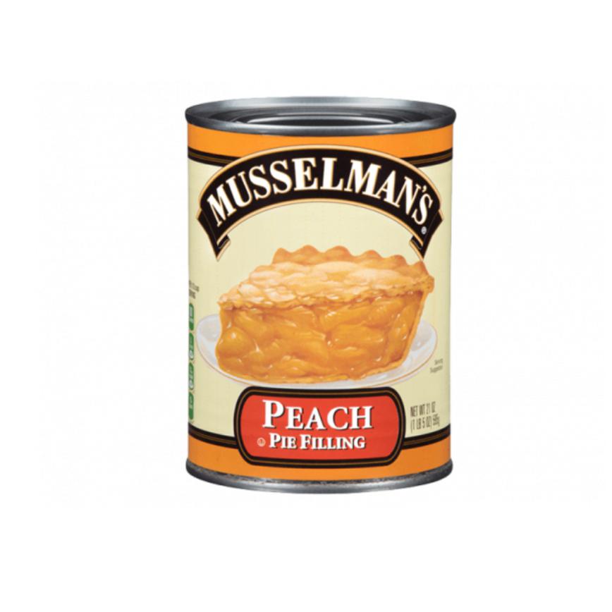 341673 21 oz Musselman&#39;s Peach Pie Filling 