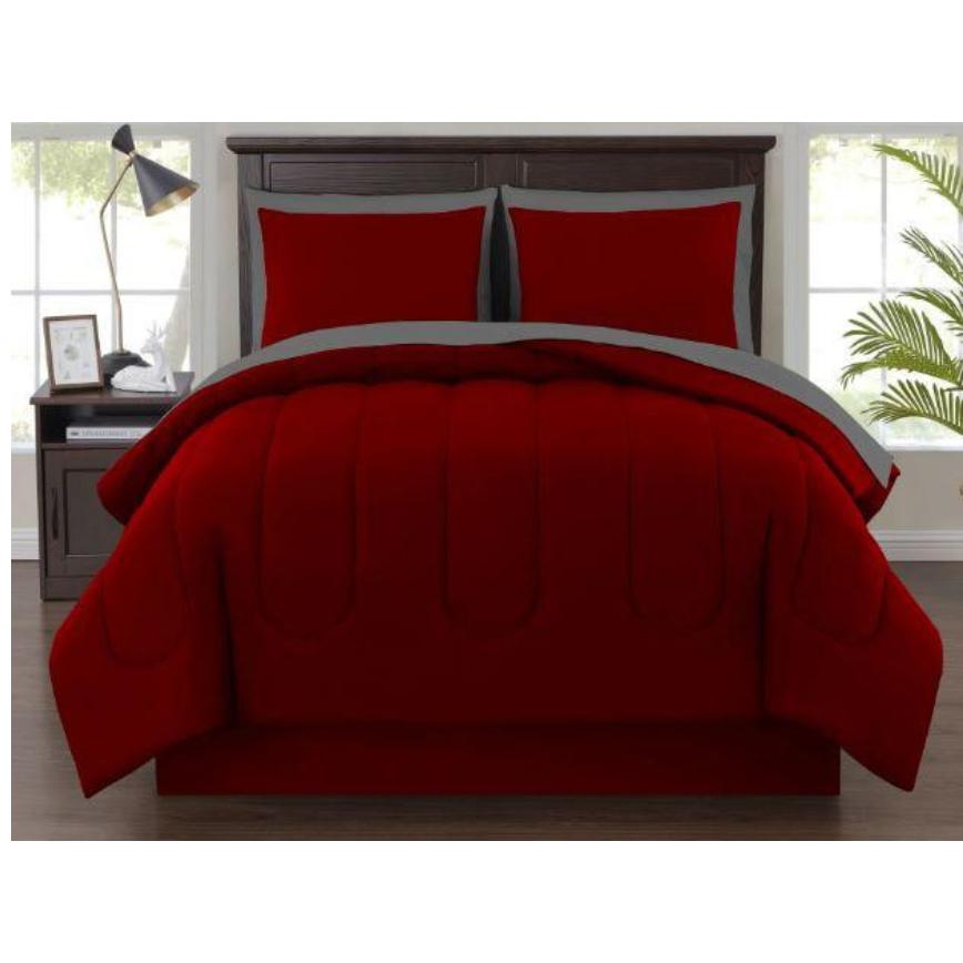 599175 Bed In A Bag Full 8 Pc Red