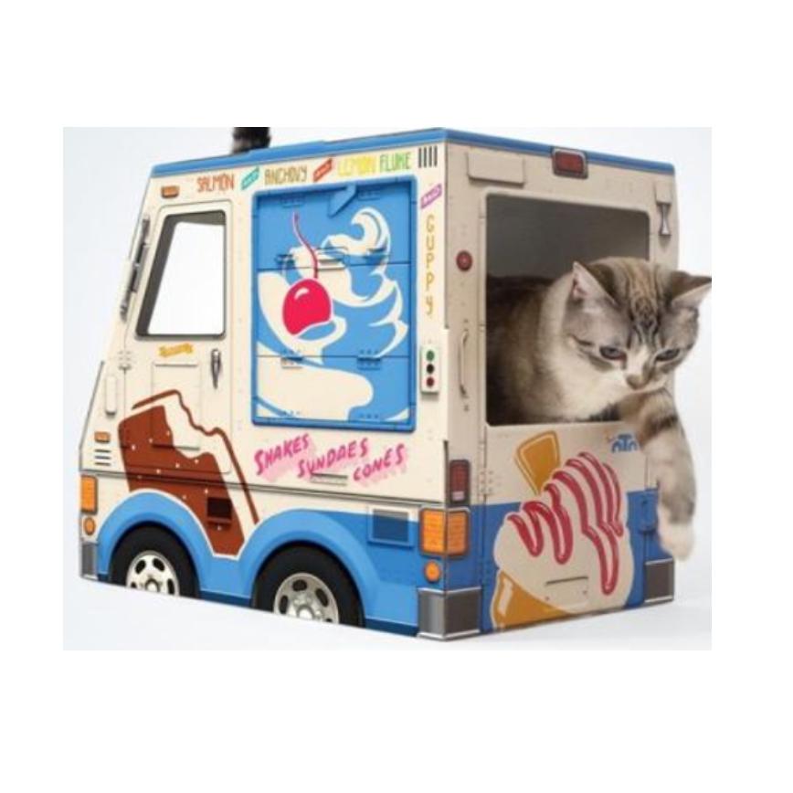 446641 Ice Cream Cat Truck